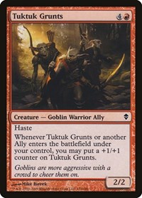 Tuktuk Grunts, Zendikar