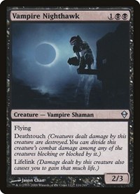 Vampire Nighthawk, Zendikar