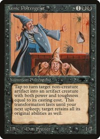 Xenic Poltergeist, Antiquities