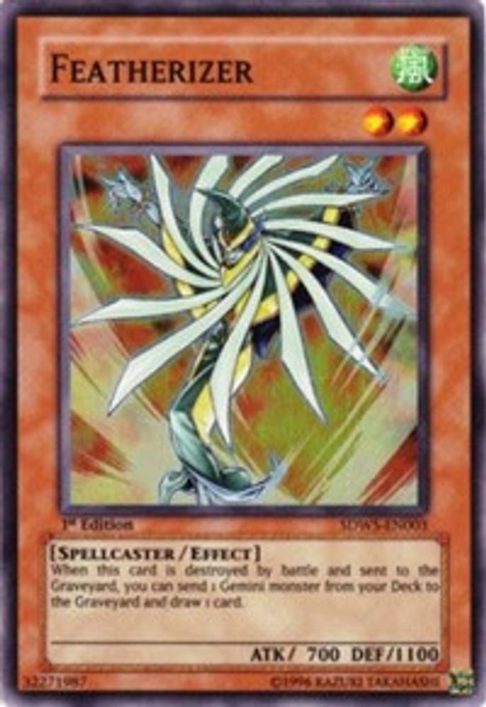 Featherizer, 1st-edition, front