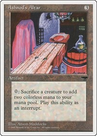 Ashnod's Altar, Chronicles