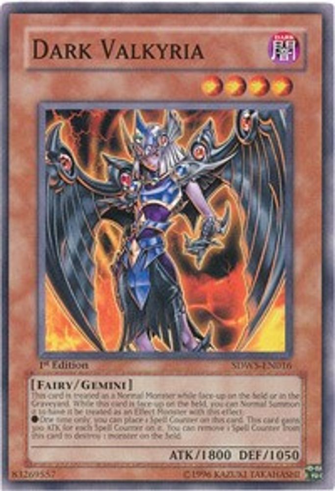 Dark Valkyria, 1st-edition, front
