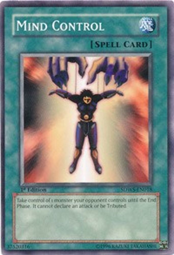 Mind Control, 1st-edition, front