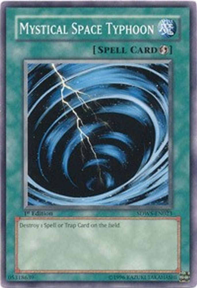 Mystical Space Typhoon, 1st-edition, front