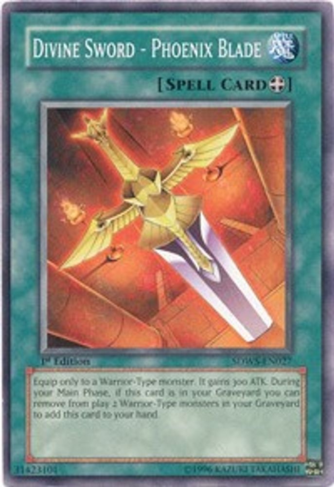 Divine Sword - Phoenix Blade, 1st-edition, front