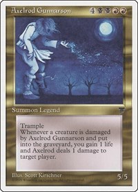 Axelrod Gunnarson, Chronicles