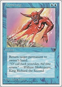 Boomerang, Chronicles