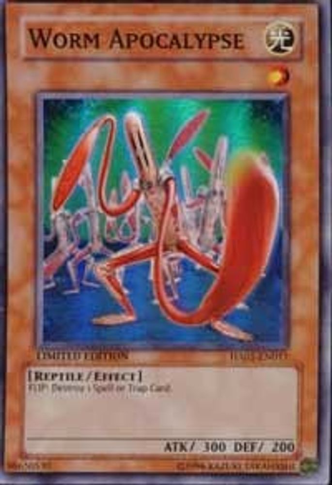 Worm Apocalypse, Limited, front