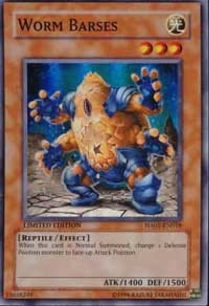 Worm Barses, Limited, front