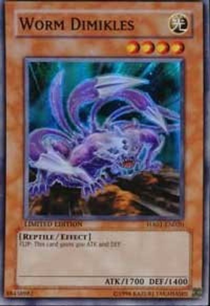 Worm Dimikles, Limited, front