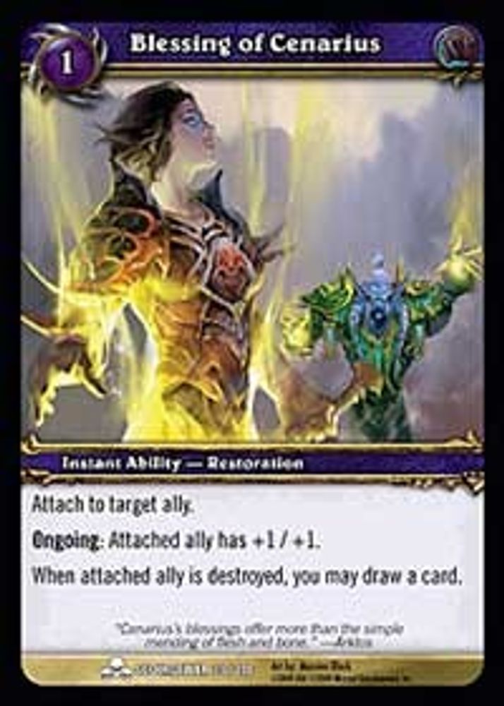 Blessing of Cenarius, Standard, front