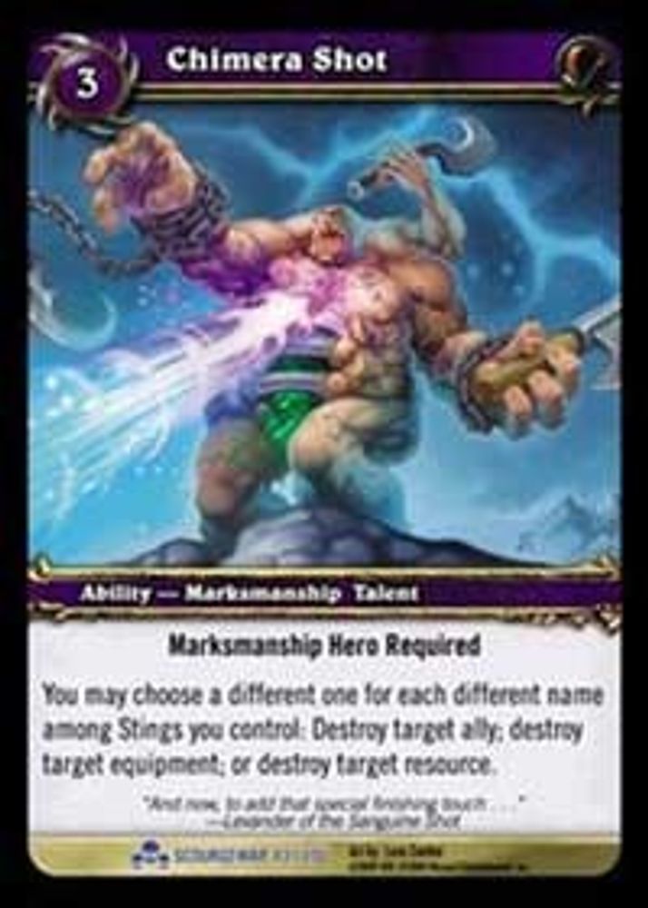Chimera Shot, Standard, front