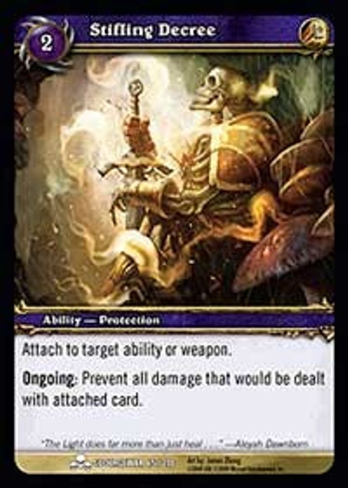 Stifling Decree, Standard, front