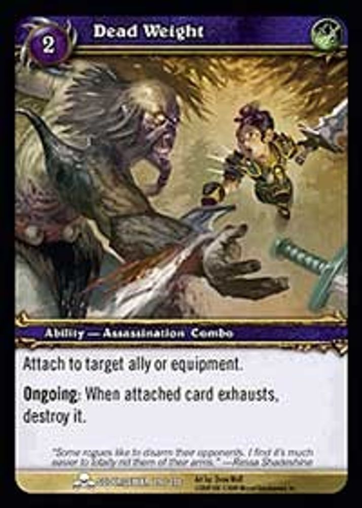 Dead Weight, Standard, front