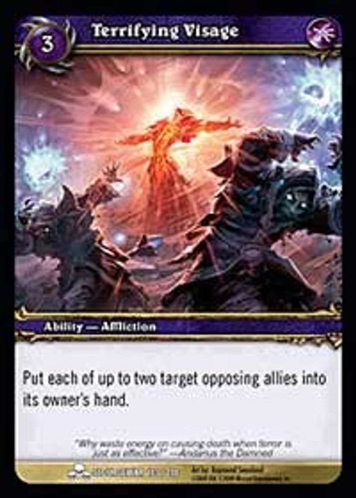 Terrifying Visage, Standard, front