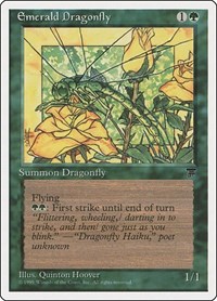 Emerald Dragonfly, Chronicles