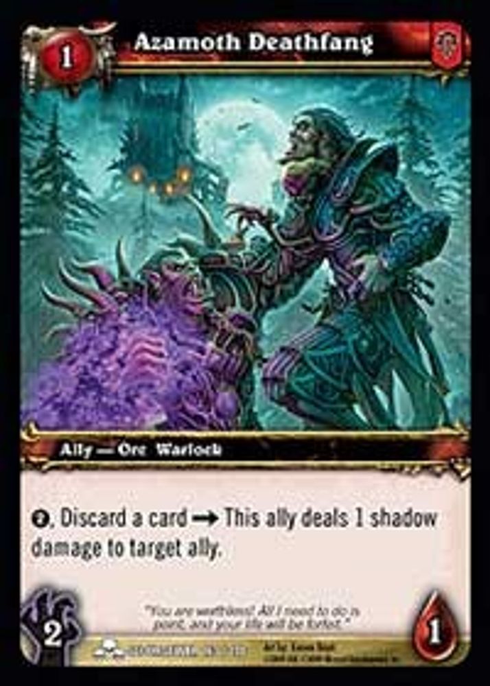 Azamoth Deathfang, Standard, front