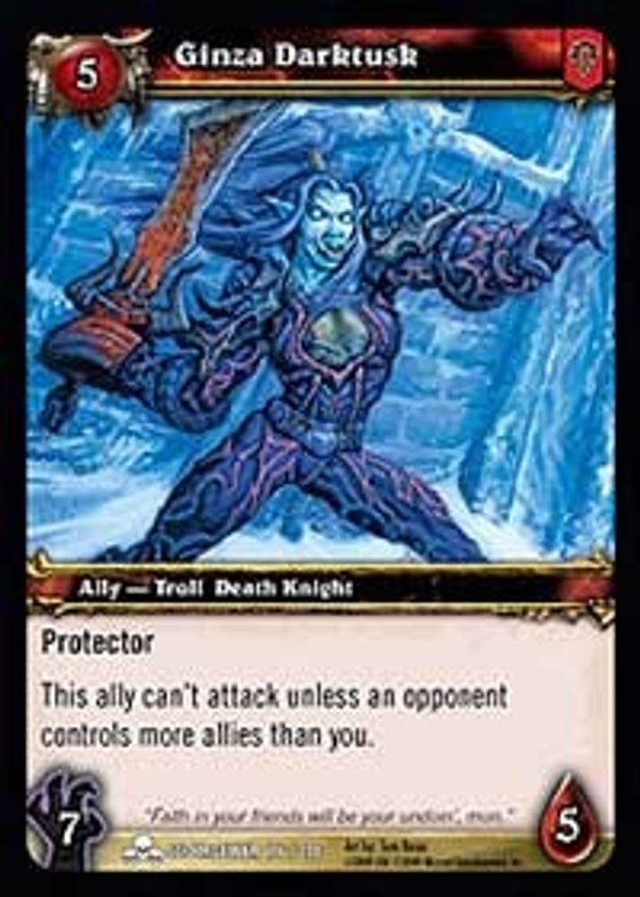 Ginza Darktusk, Standard, front