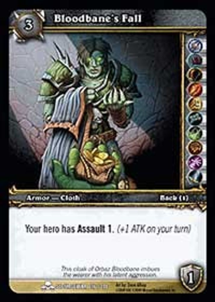 Bloodbane's Fall, Standard, front