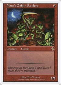 Mons's Goblin Raiders, Starter 1999