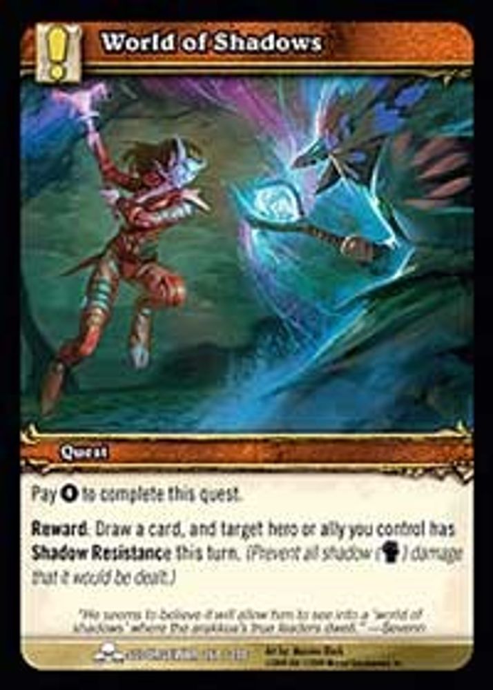 World of Shadows, Standard, front