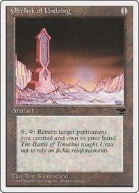 Obelisk of Undoing, Chronicles