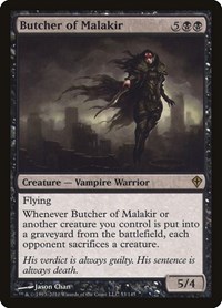 Butcher of Malakir, Worldwake