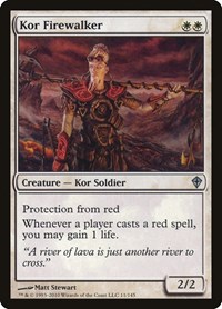 Kor Firewalker, Worldwake