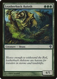 Leatherback Baloth, Worldwake