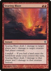 Searing Blaze, Worldwake