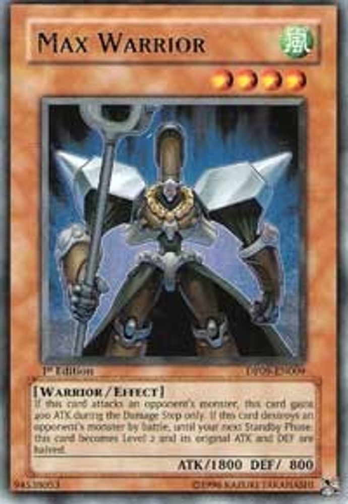 Max Warrior, 1st-edition, front