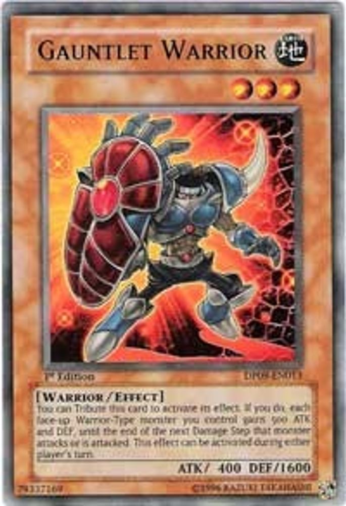 Gauntlet Warrior, 1st-edition, front