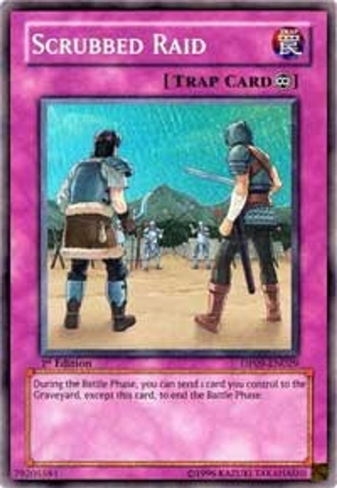 Scrubbed Raid, 1st-edition, front