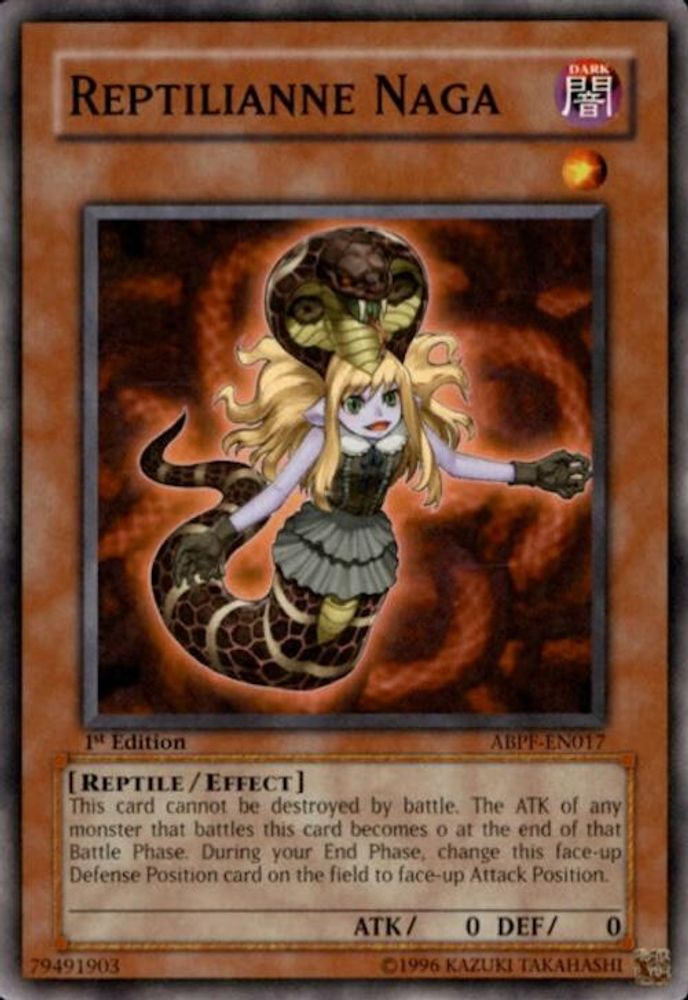 Reptilianne Naga, 1st-edition, front