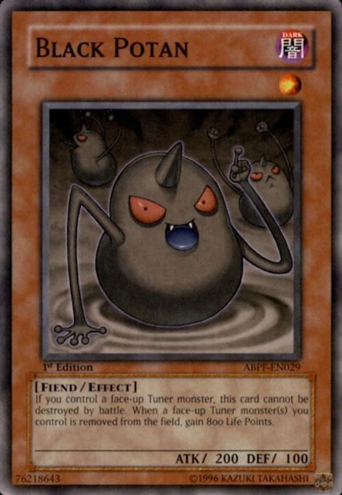 Black Potan, 1st-edition, front