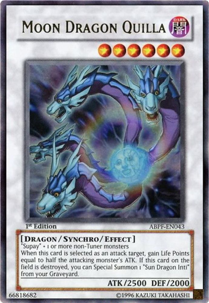 Moon Dragon Quilla, 1st-edition, front