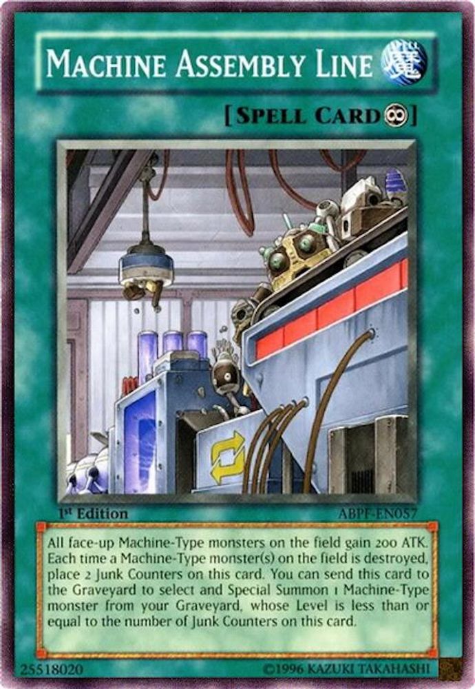 Machine Assembly Line, 1st-edition, front