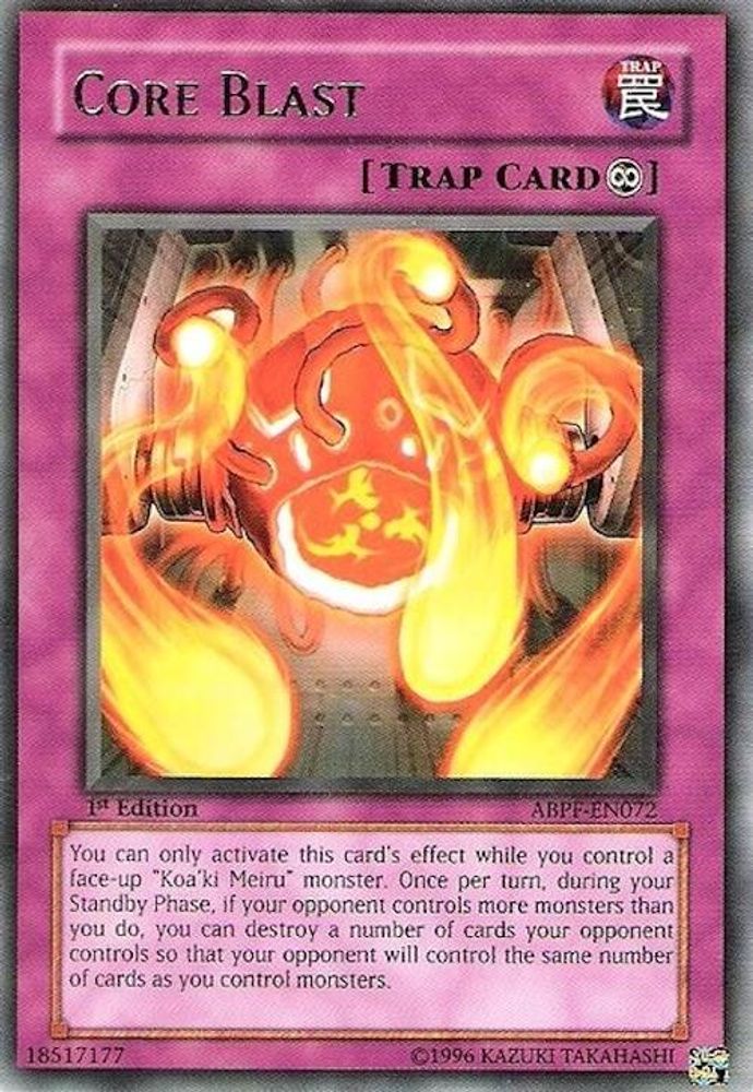 Core Blast, 1st-edition, front