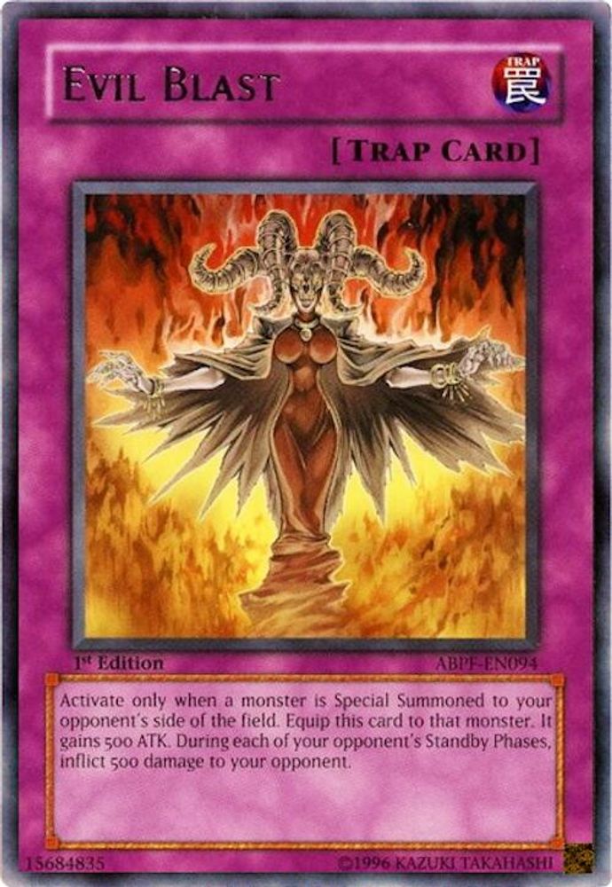 Evil Blast, 1st-edition, front