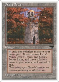 Urza's Tower (Forest), Chronicles
