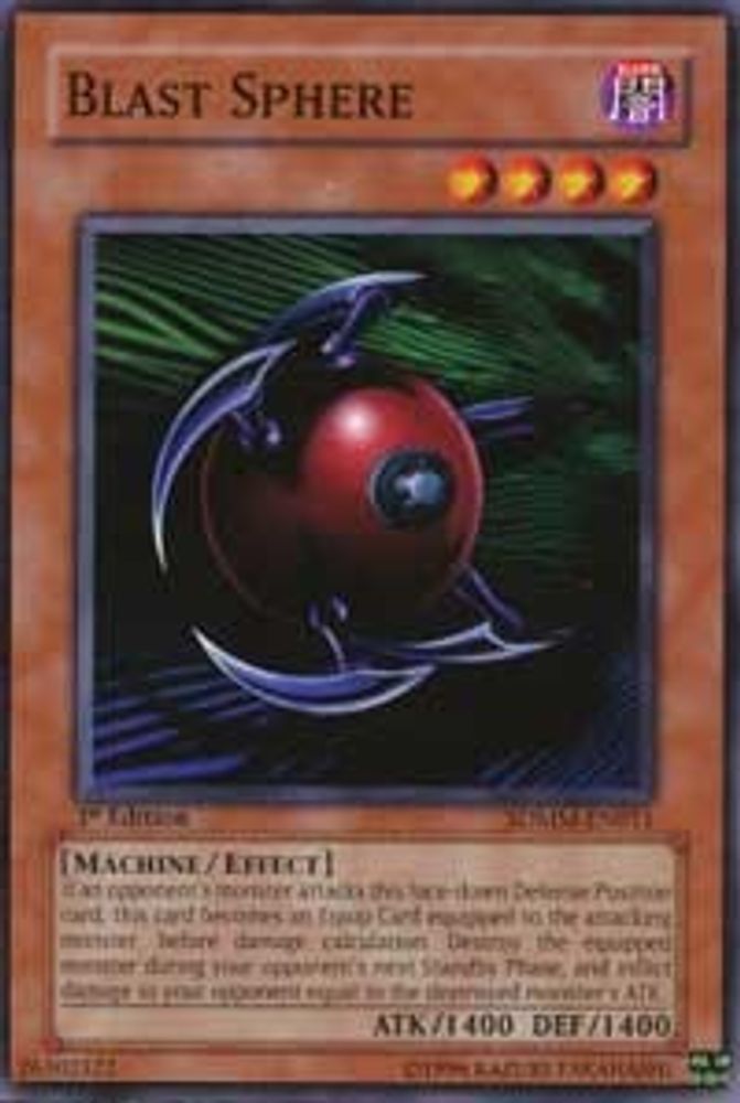 Blast Sphere, 1st-edition, front