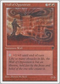 Wall of Opposition, Chronicles