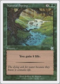 Natural Spring, Starter 1999