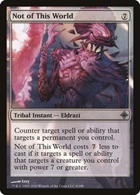 Not of This World, Rise of the Eldrazi