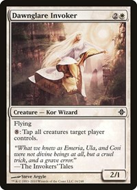 Dawnglare Invoker, Rise of the Eldrazi