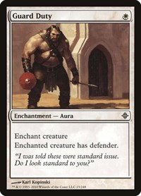 Guard Duty, Rise of the Eldrazi