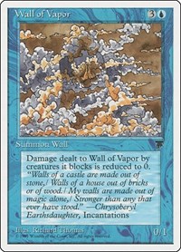 Wall of Vapor, Chronicles