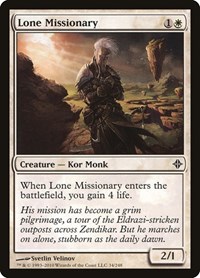 Lone Missionary, Rise of the Eldrazi