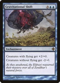 Gravitational Shift, Rise of the Eldrazi