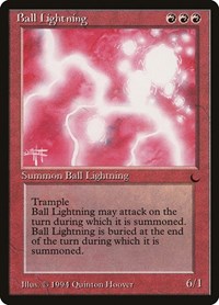 Ball Lightning, The Dark